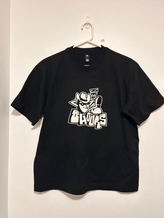 8HOURS SLEEPING COWBOY-BOX TEE